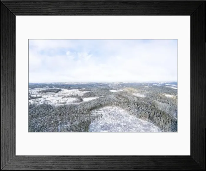 Framed Print : Lake Lygnern from up high Framed Print : Lake Lygnern from up high