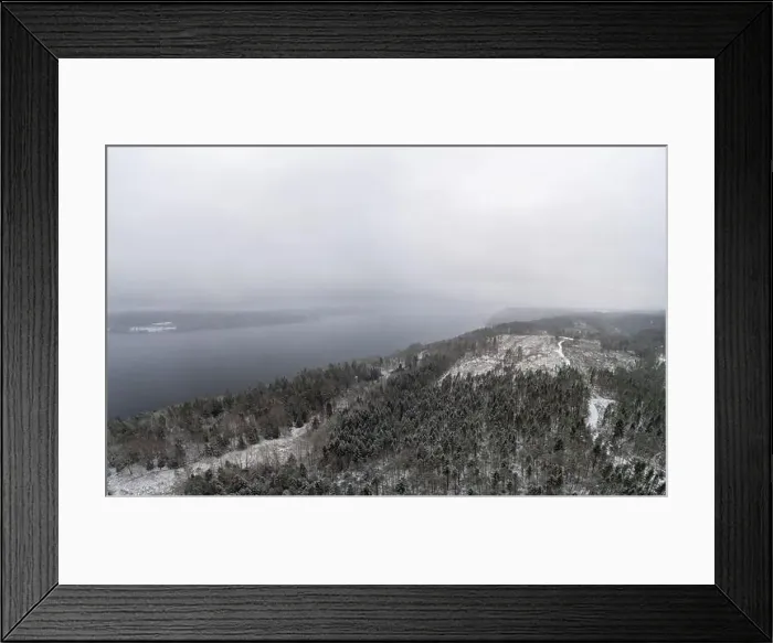 Framed Print : Lake Lygnern from up high Framed Print : Lake Lygnern from up high