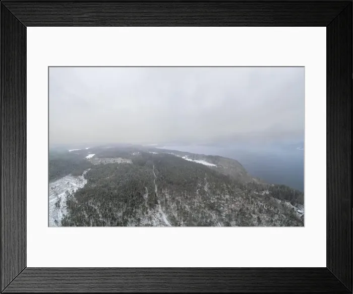 Framed Print : Lake Lygnern from up high Framed Print : Lake Lygnern from up high