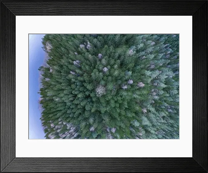 Framed Print : Lake Lygnern from up high Framed Print : Lake Lygnern from up high