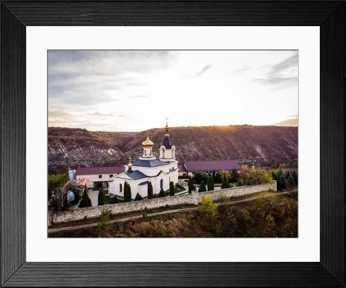 Framed Print : closeup of church of Old Orhei in butuceni in moldova during sunset Framed Print : closeup of church of Old Orhei in butuceni in moldova during sunset