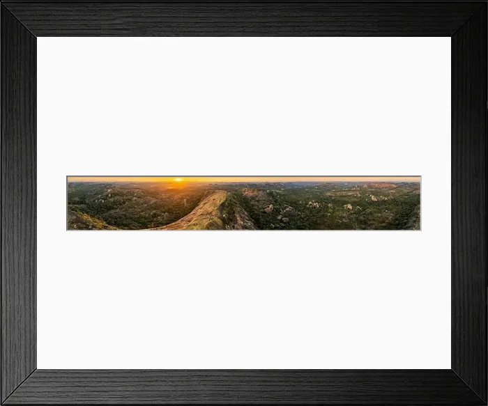 Framed Print : An aerial view of the unique landscape of the Matobo hills in Zimbabwe Framed Print : An aerial view of the unique landscape of the Matobo hills in Zimbabwe