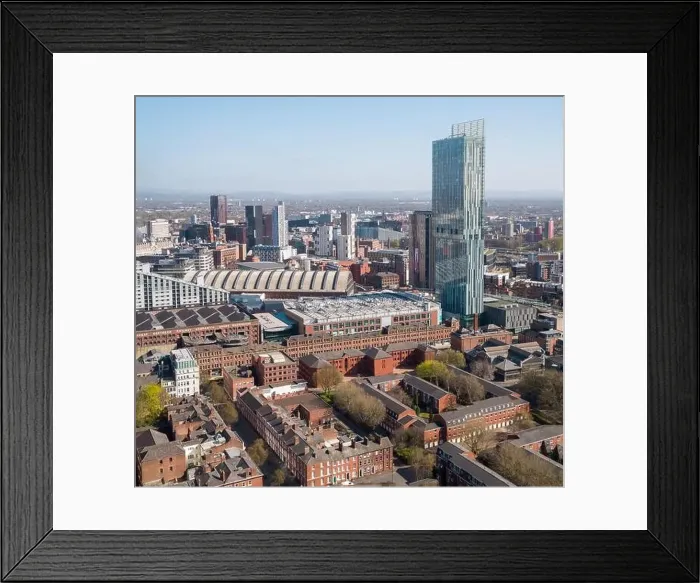 Framed Print : Aerial photograph of the St John's area Framed Print : Aerial photograph of the St John's area