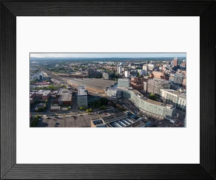 Framed Print : Panoramic aerial photograph of Piccadilly Hotel Framed Print : Panoramic aerial photograph of Piccadilly Hotel