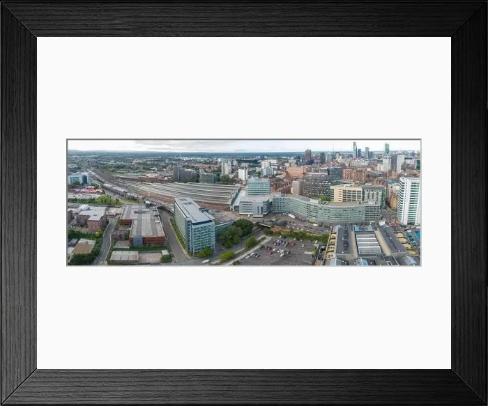 Framed Print : Panoramic aerial photograph of Piccadilly Hotel Framed Print : Panoramic aerial photograph of Piccadilly Hotel