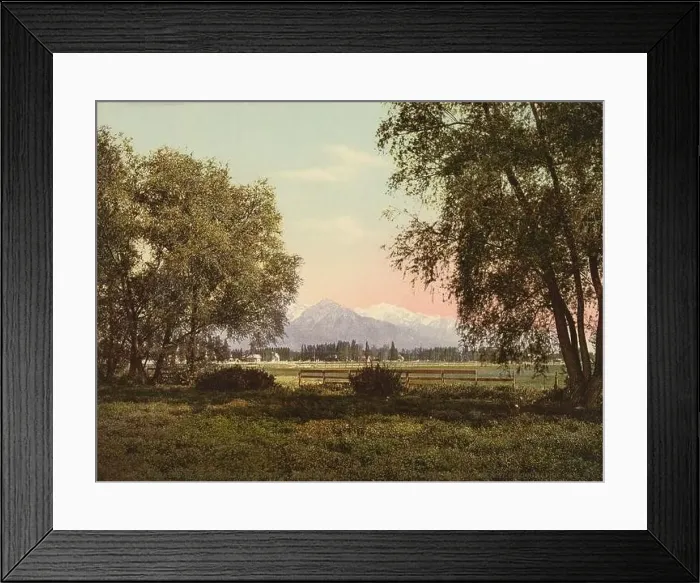 Framed Print : Wasatch Mountains from Salt Lake Valley, Salt Lake City, Utah 1900 Framed Print : Wasatch Mountains from Salt Lake Valley, Salt Lake City, Utah 1900