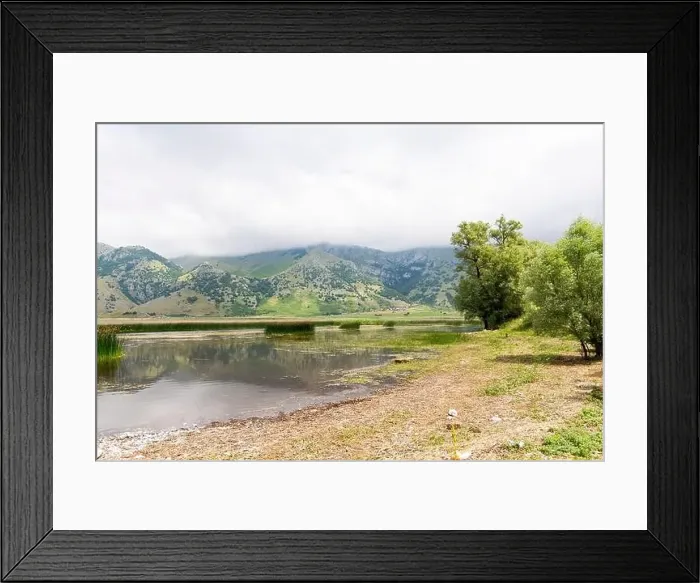Framed Print : Photograph taken at Lake Matese Framed Print : Photograph taken at Lake Matese