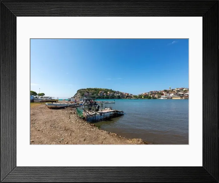 Framed Print : Beautiful cityscape on the mountains over Black-sea, Amasra. Amasra traditional Turkish architecture Framed Print : Beautiful cityscape on the mountains over Black-sea, Amasra. Amasra traditional Turkish architecture