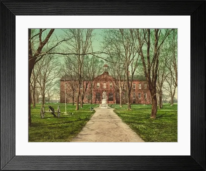 Framed Print : The Wren Building, the College of William and Mary, Williamsburg, Virginia 1902 Framed Print : The Wren Building, the College of William and Mary, Williamsburg, Virginia 1902