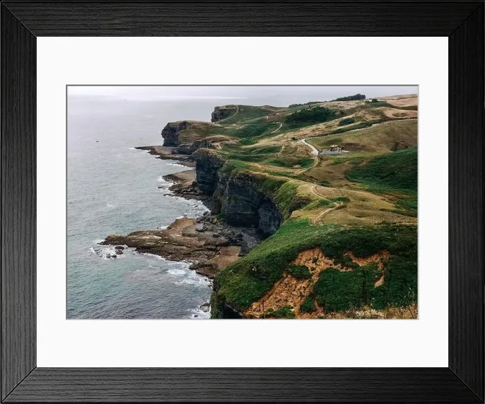 Framed Print : European coastline. Atlantic ocean. Spain Framed Print : European coastline. Atlantic ocean. Spain