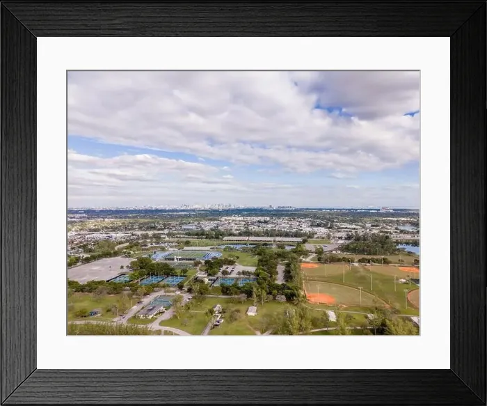 Framed Print : Tropical Park Miami stock photo print 2024 Framed Print : Tropical Park Miami stock photo print 2024
