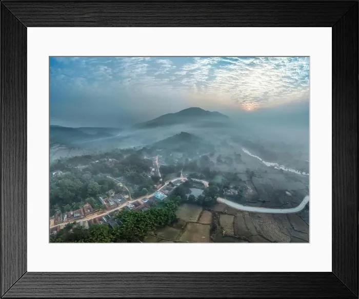 Framed Print : Morning mist Framed Print : Morning mist