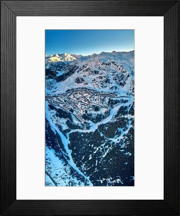 Framed Print : Breathtaking beautiful panoramic aerial view on Snow Alps - winter mountain peaks around French Alps mountains Framed Print : Breathtaking beautiful panoramic aerial view on Snow Alps - winter mountain peaks around French Alps mountains