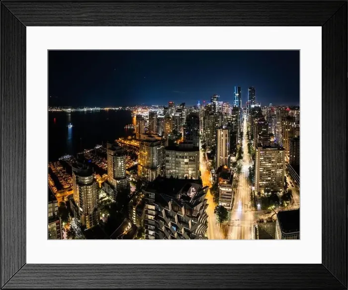 Framed Print : VANCOUVER, BC, CANADA - JULY 22 Framed Print : VANCOUVER, BC, CANADA - JULY 22