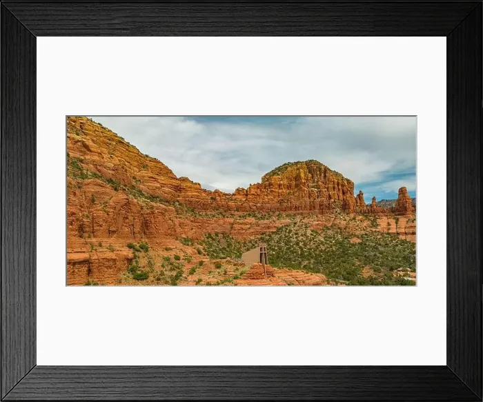 Framed Print : Drone photography Red rocks, Coconino National Forest, Sedona, Arizona, USA Framed Print : Drone photography Red rocks, Coconino National Forest, Sedona, Arizona, USA