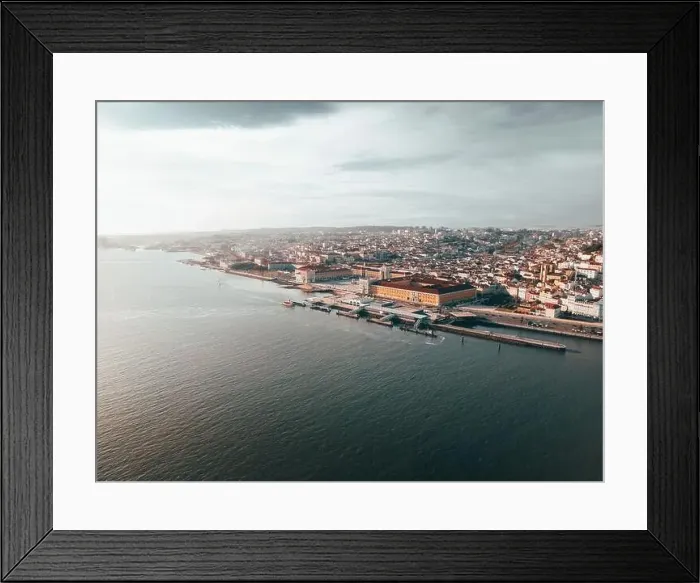 Framed Print : Lisbon Seafront Framed Print : Lisbon Seafront