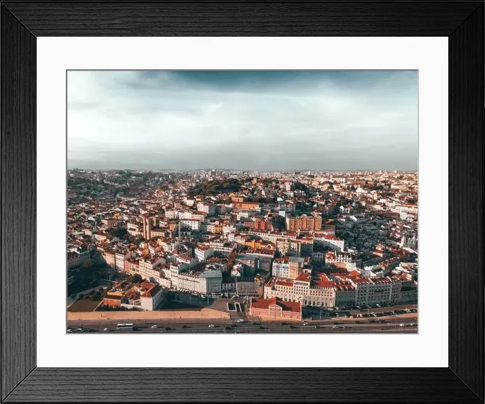 Framed Print : Lisbon Seafront Framed Print : Lisbon Seafront