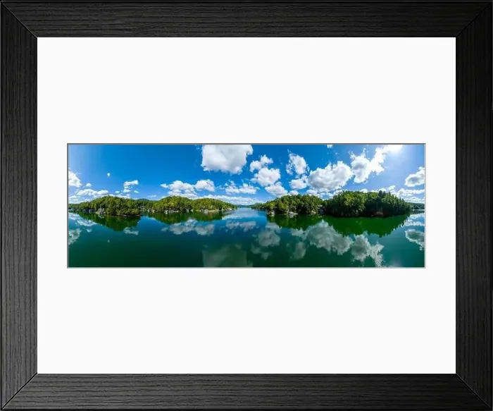 Framed Print : Lake Lure In Rutherford County, North Carolina Framed Print : Lake Lure In Rutherford County, North Carolina