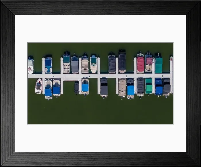 Framed Print : Lake Lure In Rutherford County, North Carolina