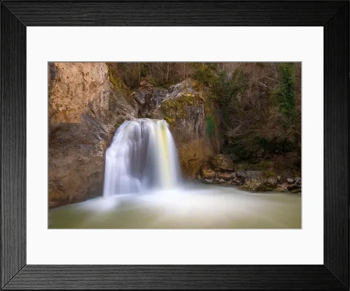 Framed Print : Aerial view of of Ilıca Waterfall in Küre Mountains National Park, Turkey Framed Print : Aerial view of of Ilıca Waterfall in Küre Mountains National Park, Turkey