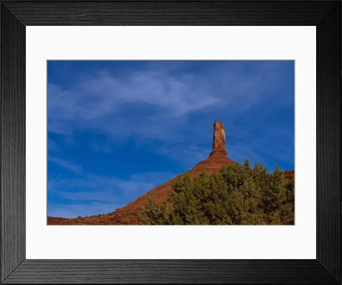 Framed Print : Aerial View Of Rock Formations In The American Southwest Framed Print : Aerial View Of Rock Formations In The American Southwest