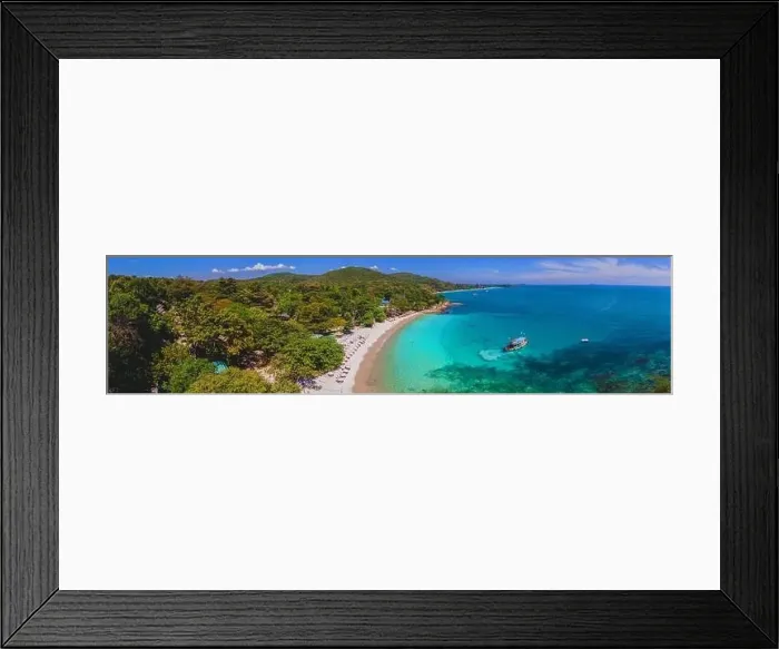 Framed Print : Koh Samet Island Thailand, aerial drone view from above at the Samed Island in Thailand Framed Print : Koh Samet Island Thailand, aerial drone view from above at the Samed Island in Thailand