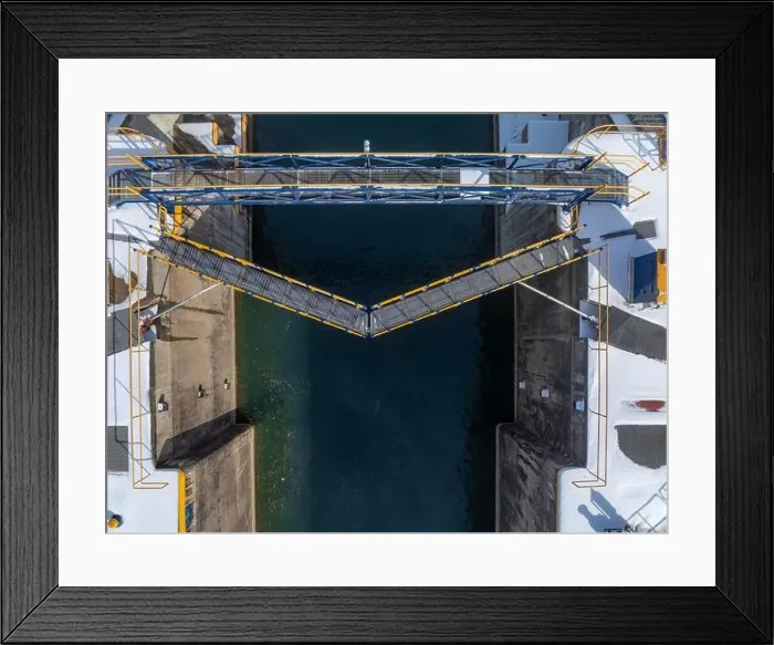 Framed Print : Winter aerial Image of the Erie Canal Locks found in Seneca Falls, NY, between Seneca Lake and Cayuga Lake Framed Print : Winter aerial Image of the Erie Canal Locks found in Seneca Falls, NY, between Seneca Lake and Cayuga Lake