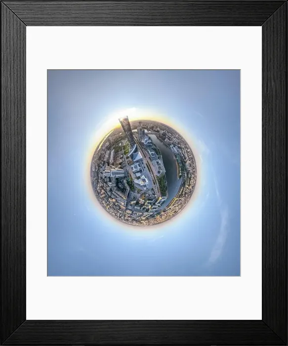 Framed Print : Yekaterinburg city with Buildings of Regional Government and Parliament