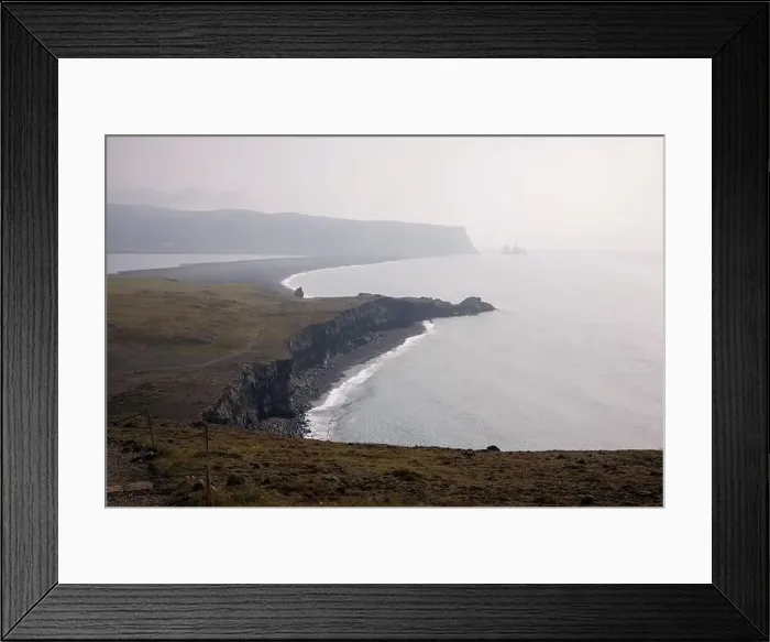 Framed Print : Iconic scenery of Reynisfjara beach in Iceland Framed Print : Iconic scenery of Reynisfjara beach in Iceland