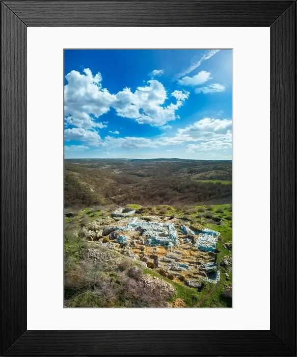 Framed Print : Drone a frame of high above a fortress Versinikia Framed Print : Drone a frame of high above a fortress Versinikia
