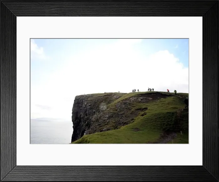 Framed Print : Beautiful scenery of the Faroe islands, Bosdalafossur Framed Print : Beautiful scenery of the Faroe islands, Bosdalafossur