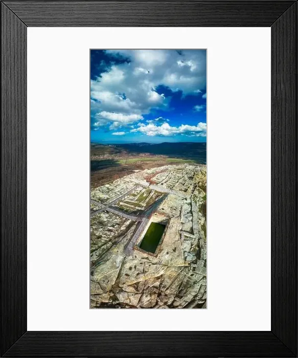Framed Print : The ancient Thracian city of Perperikon