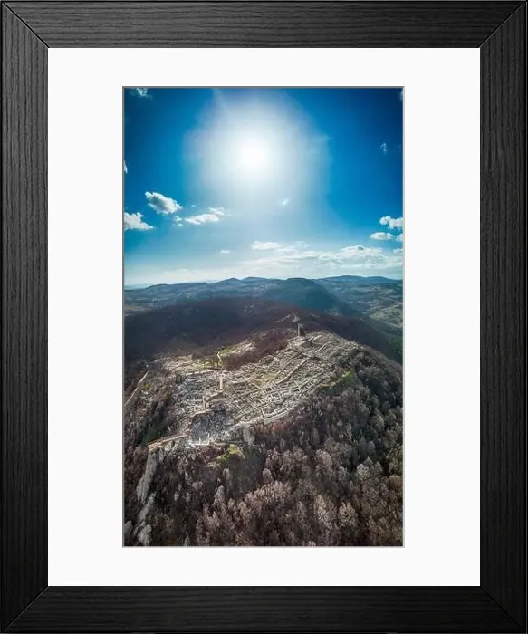 Framed Print : The ancient Thracian city of Perperikon
