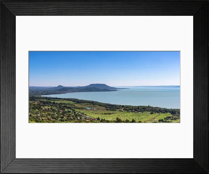 Framed Print : Balaton panorama, Balatongyörök Framed Print : Balaton panorama, Balatongyörök