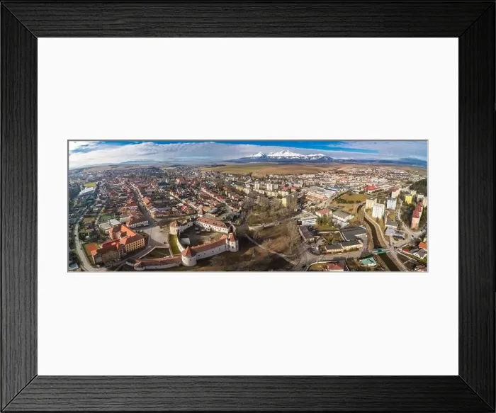 Framed Print : The town of Kezmarok with views of High Tatras, Slovakia Framed Print : The town of Kezmarok with views of High Tatras, Slovakia