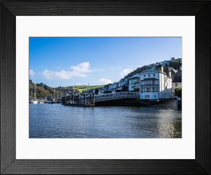 Framed Print : View of Dartmouth Lower Ferry, Kingswear, Devon, England, Europe Framed Print : View of Dartmouth Lower Ferry, Kingswear, Devon, England, Europe