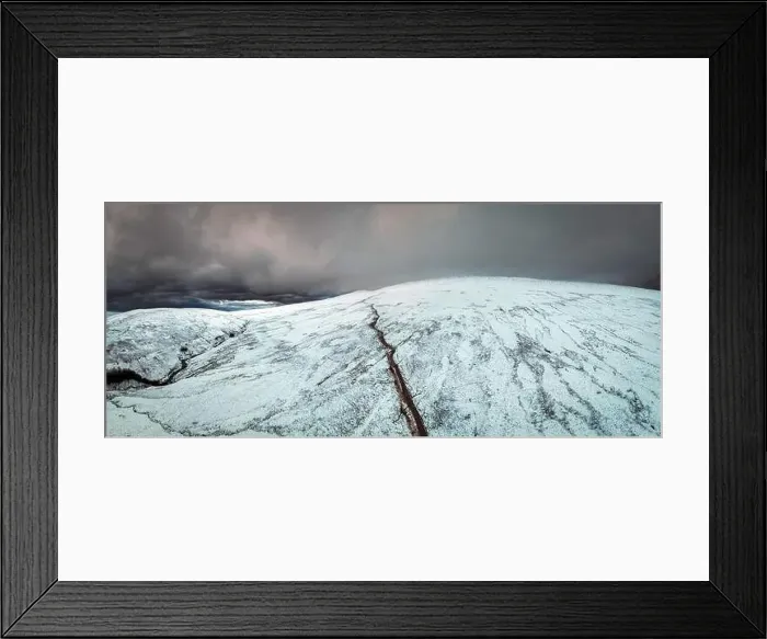 Framed Print : The much used route to the top of Penyfan in the Brecon Beacons, South Wales UK Framed Print : The much used route to the top of Penyfan in the Brecon Beacons, South Wales UK