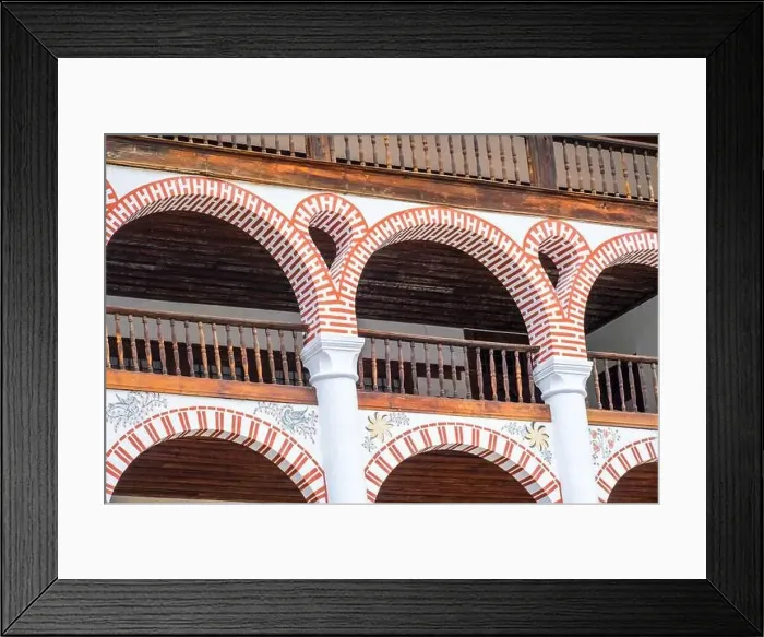 Framed Print : Monastery of Saint Ivan (John) of Rila (Rila Monastery), Bulgaria Framed Print : Monastery of Saint Ivan (John) of Rila (Rila Monastery), Bulgaria