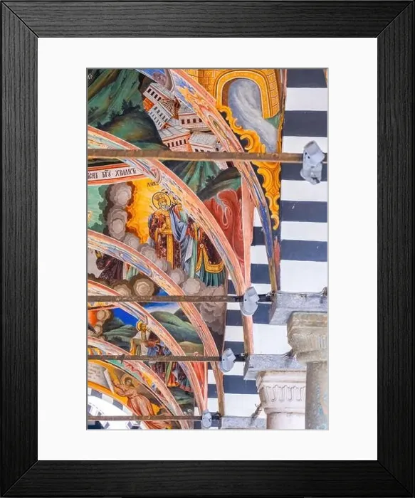 Framed Print : Monastery of Saint Ivan (John) of Rila (Rila Monastery), Bulgaria Framed Print : Monastery of Saint Ivan (John) of Rila (Rila Monastery), Bulgaria