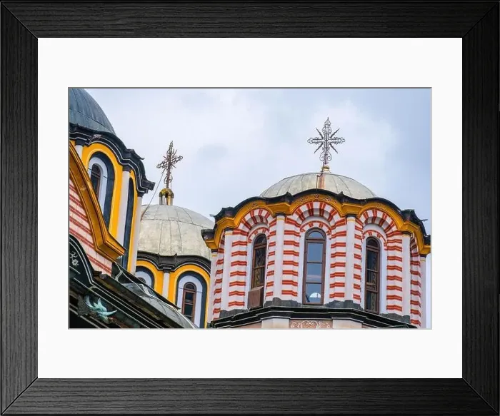 Framed Print : Monastery of Saint Ivan (John) of Rila (Rila Monastery), Bulgaria Framed Print : Monastery of Saint Ivan (John) of Rila (Rila Monastery), Bulgaria