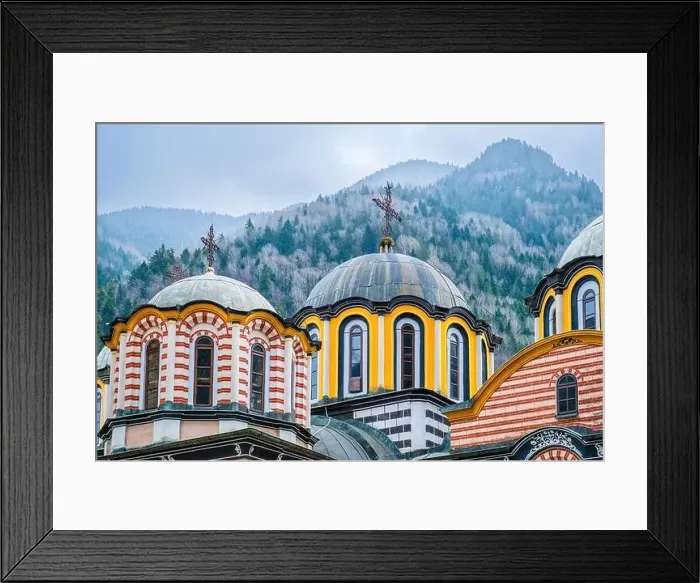 Framed Print : Monastery of Saint Ivan (John) of Rila (Rila Monastery), Bulgaria Framed Print : Monastery of Saint Ivan (John) of Rila (Rila Monastery), Bulgaria
