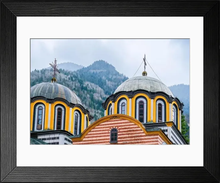 Framed Print : Monastery of Saint Ivan (John) of Rila (Rila Monastery), Bulgaria Framed Print : Monastery of Saint Ivan (John) of Rila (Rila Monastery), Bulgaria