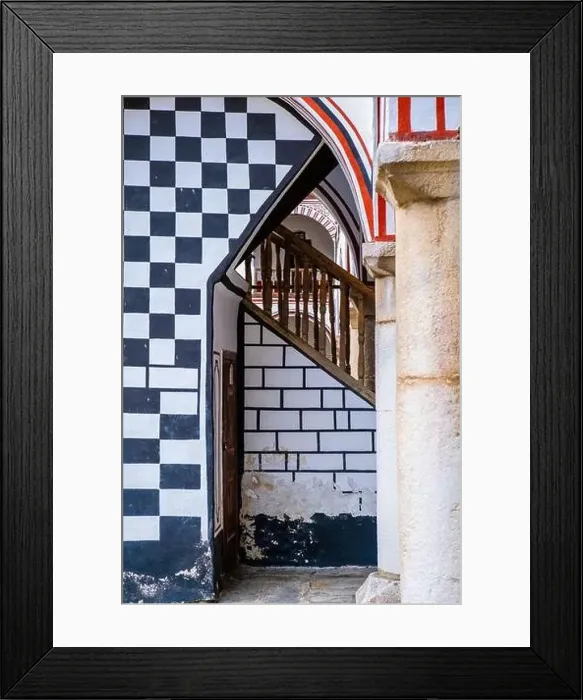 Framed Print : Monastery of Saint Ivan (John) of Rila (Rila Monastery), Bulgaria Framed Print : Monastery of Saint Ivan (John) of Rila (Rila Monastery), Bulgaria