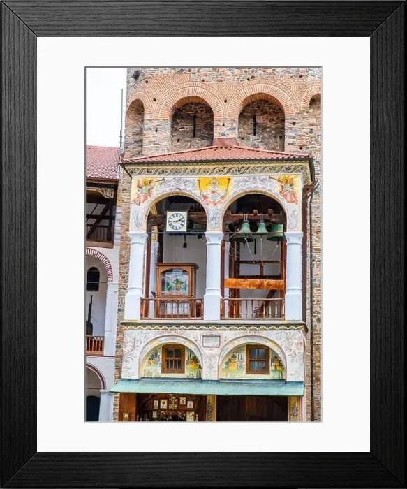 Framed Print : Monastery of Saint Ivan (John) of Rila (Rila Monastery), Bulgaria Framed Print : Monastery of Saint Ivan (John) of Rila (Rila Monastery), Bulgaria