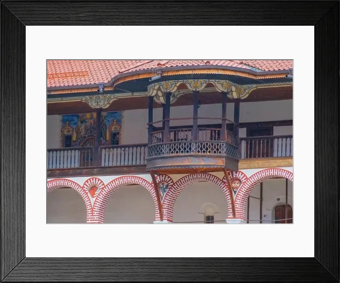 Framed Print : Monastery of Saint Ivan (John) of Rila (Rila Monastery), Bulgaria Framed Print : Monastery of Saint Ivan (John) of Rila (Rila Monastery), Bulgaria