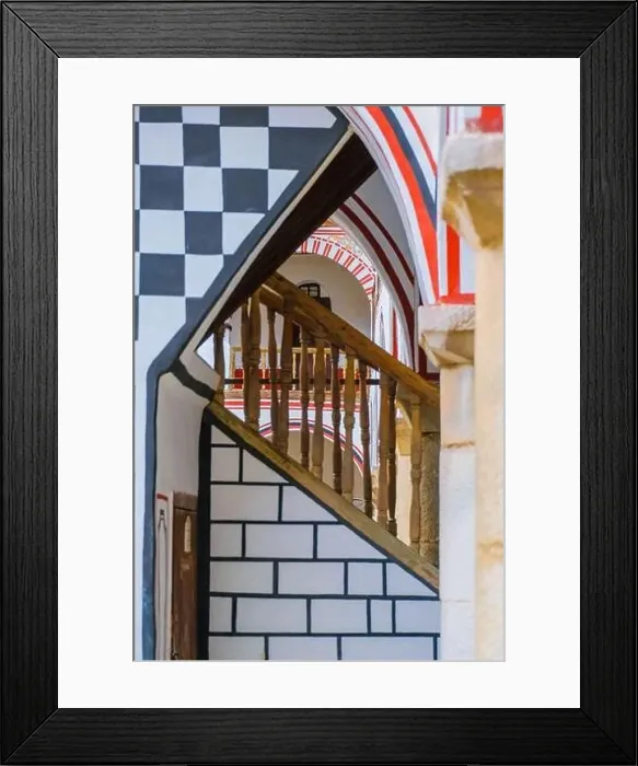Framed Print : Monastery of Saint Ivan (John) of Rila (Rila Monastery), Bulgaria Framed Print : Monastery of Saint Ivan (John) of Rila (Rila Monastery), Bulgaria