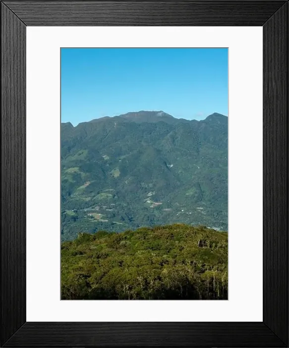 Framed Print : The Barú volcano is the highest elevation in Panama and one of the highest in Central America Framed Print : The Barú volcano is the highest elevation in Panama and one of the highest in Central America