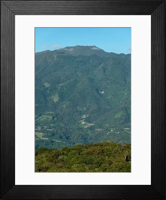 Framed Print : The Barú volcano is the highest elevation in Panama and one of the highest in Central America Framed Print : The Barú volcano is the highest elevation in Panama and one of the highest in Central America