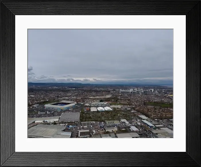 Framed Print : Cardiff, UK. 26th March 2024