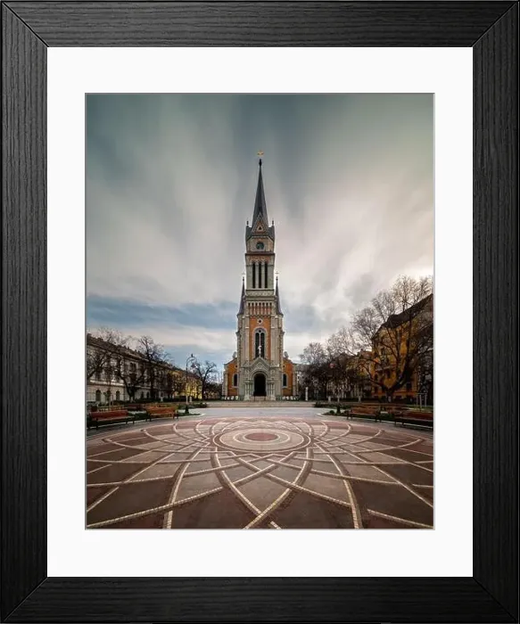 Framed Print : Church of St. Francis of Assisi in Budapest Framed Print : Church of St. Francis of Assisi in Budapest